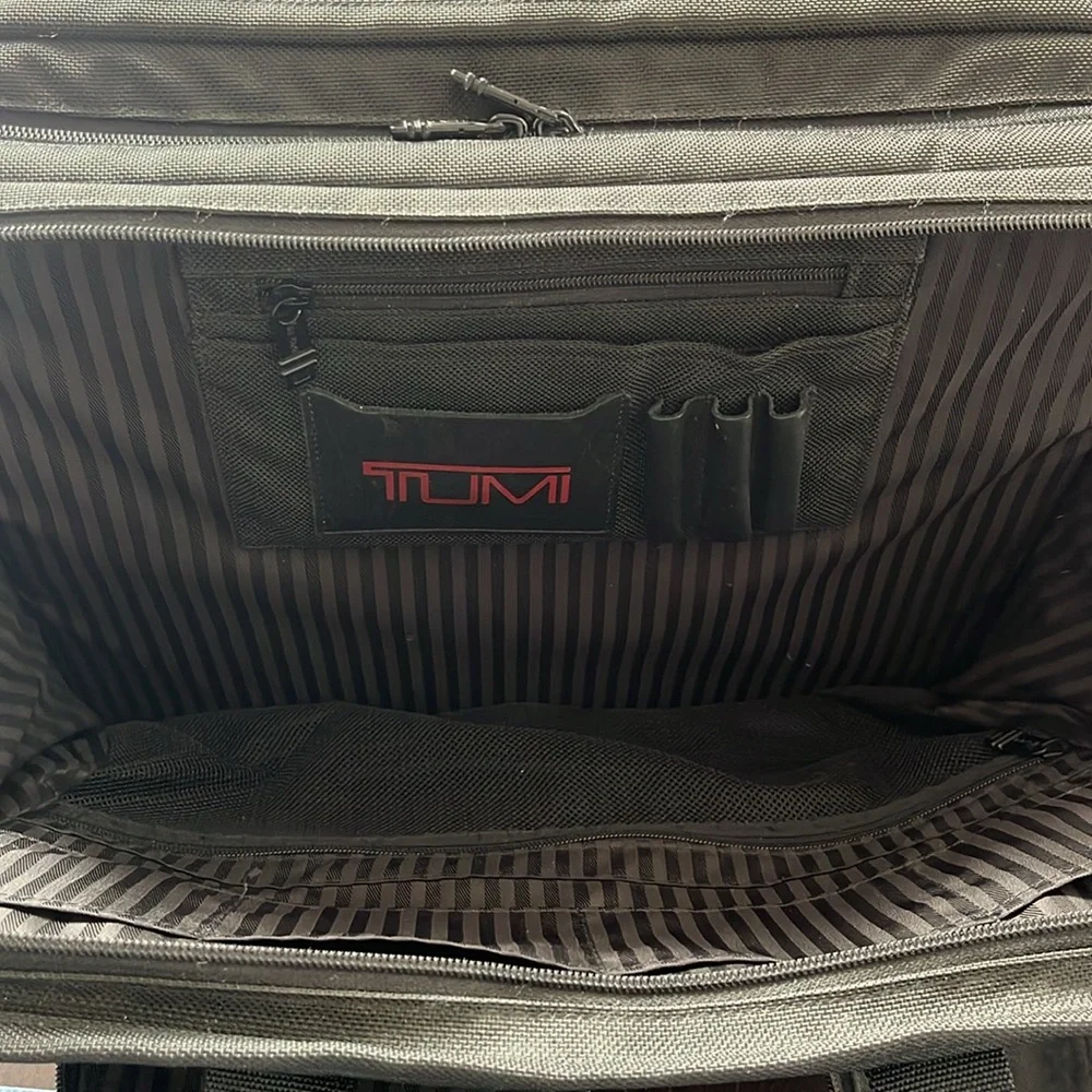 Tumi Alpha series large 17” briefcase